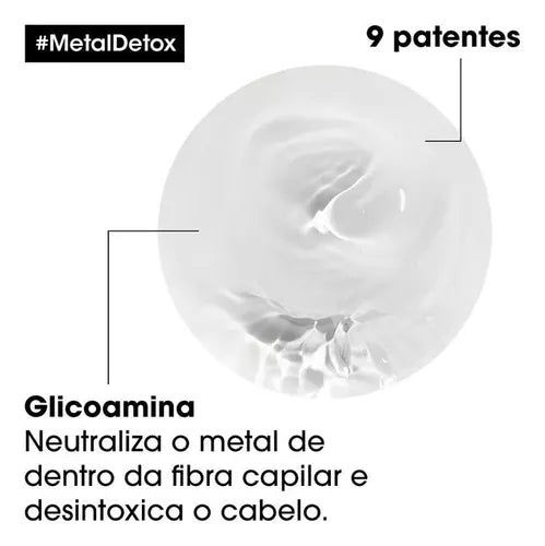 * L’Oréal Professionnel Kit Metal Detox  - Shampoo 300ml + Máscara de tratamento 250g,