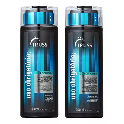 * Truss Kit Uso Obrigatório Shampoo e Condicionador ( Mini Uso Obrigatório 30ml)