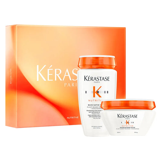 * Kerastase - Nutritive - Kit 1 Bain Satin Riche 250ml + 1 Masquintense Riche 200ml